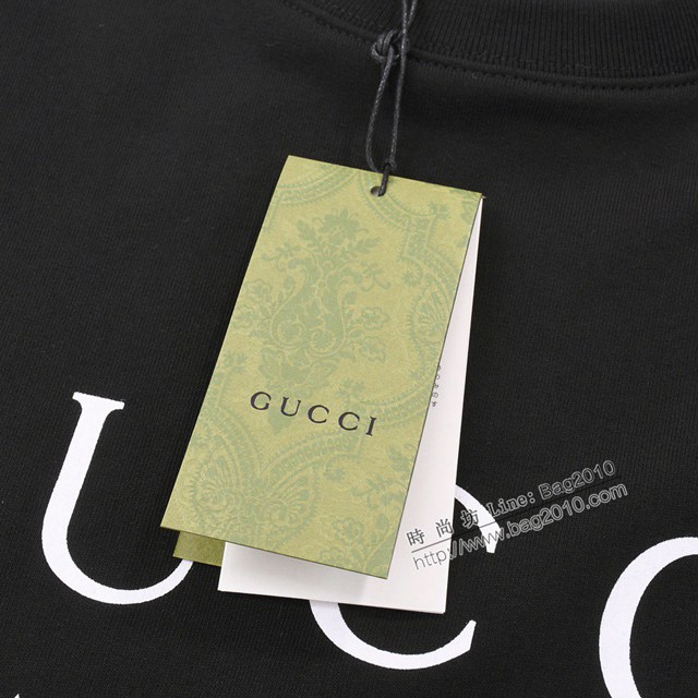 Gucci古奇專櫃古馳2023FW新款印花衛衣 男女同款 tzy3099